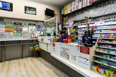 Come si arreda una tabaccheria